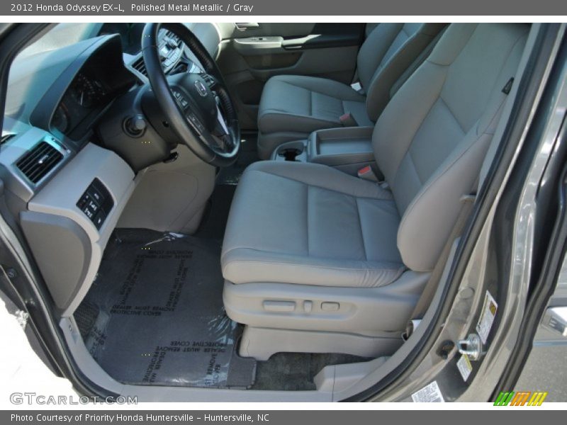 Polished Metal Metallic / Gray 2012 Honda Odyssey EX-L