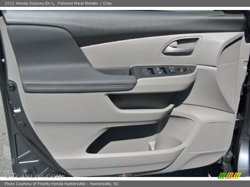 Polished Metal Metallic / Gray 2012 Honda Odyssey EX-L