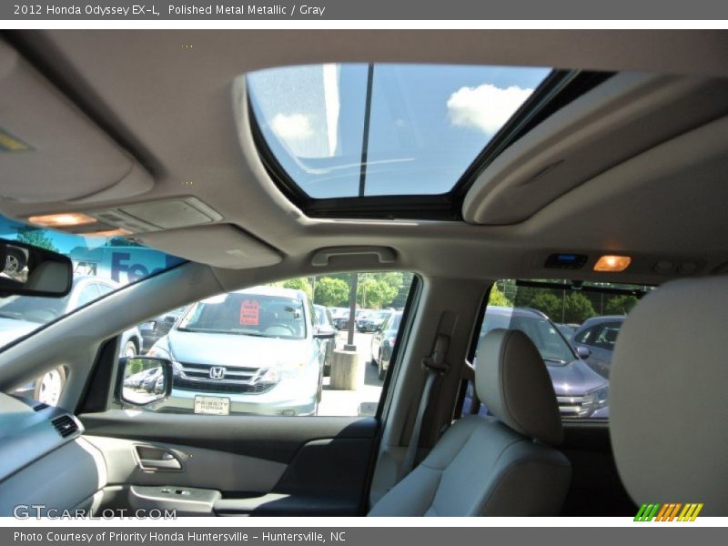 Polished Metal Metallic / Gray 2012 Honda Odyssey EX-L