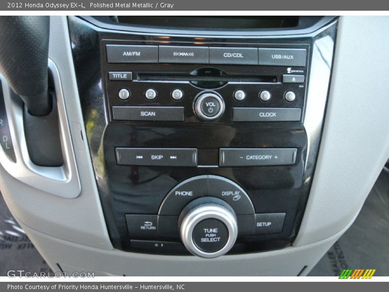 Polished Metal Metallic / Gray 2012 Honda Odyssey EX-L