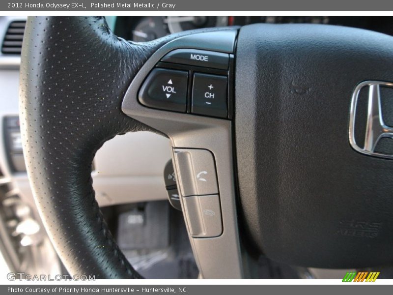 Polished Metal Metallic / Gray 2012 Honda Odyssey EX-L