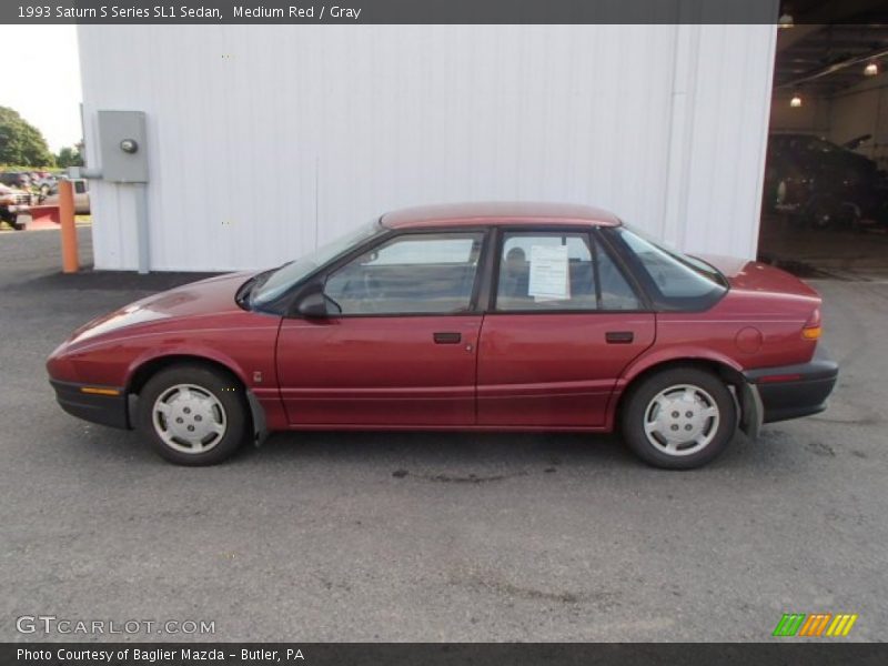  1993 S Series SL1 Sedan Medium Red