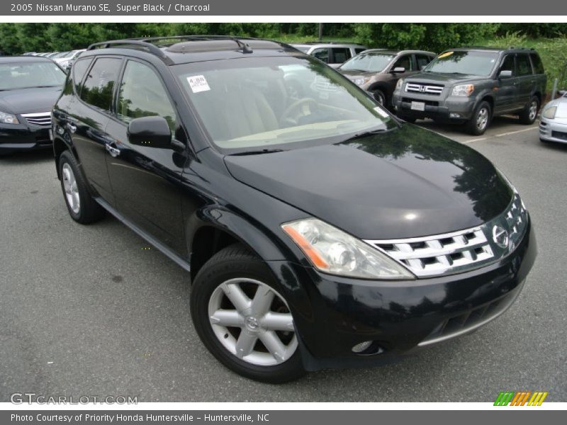 Super Black / Charcoal 2005 Nissan Murano SE