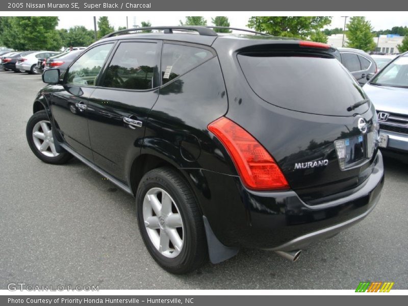 Super Black / Charcoal 2005 Nissan Murano SE