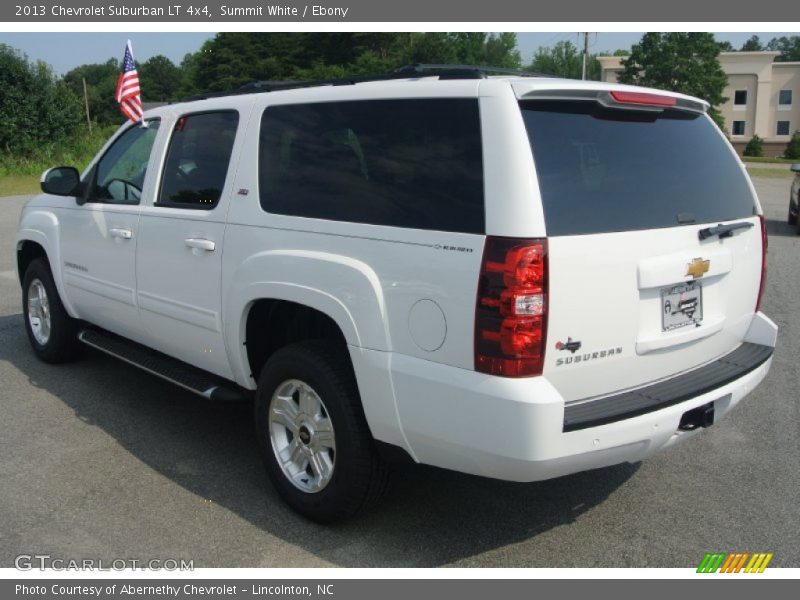 Summit White / Ebony 2013 Chevrolet Suburban LT 4x4