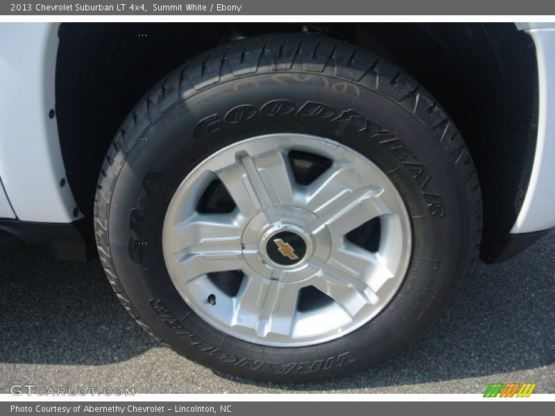 Summit White / Ebony 2013 Chevrolet Suburban LT 4x4