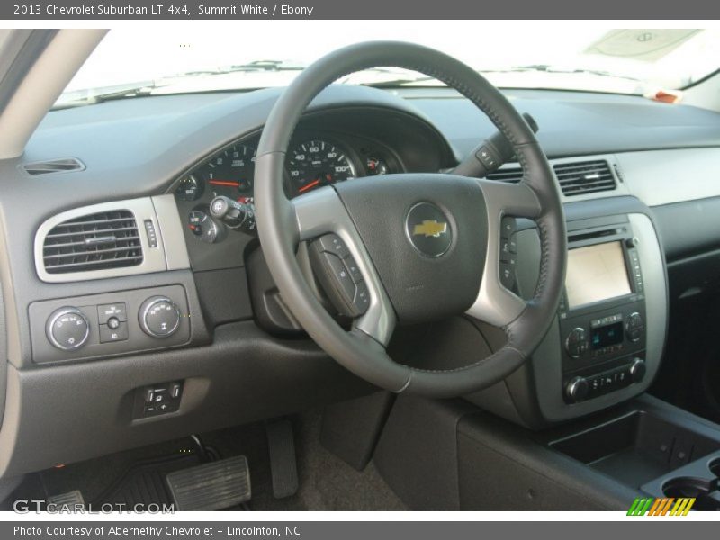 Summit White / Ebony 2013 Chevrolet Suburban LT 4x4