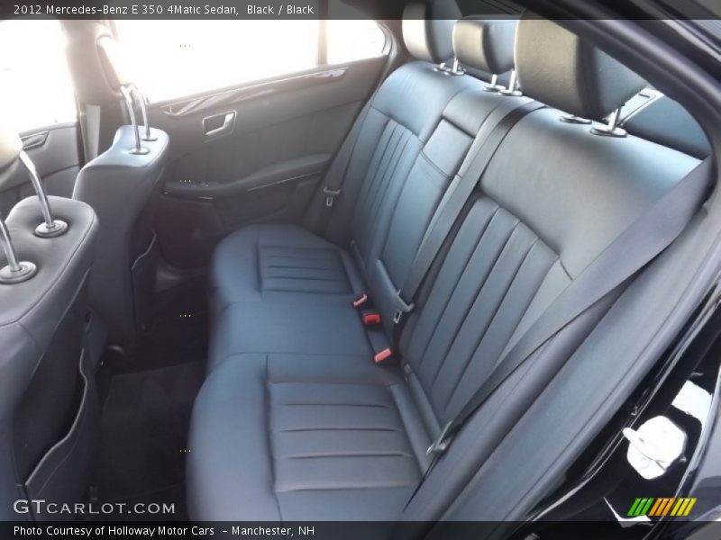 Black / Black 2012 Mercedes-Benz E 350 4Matic Sedan