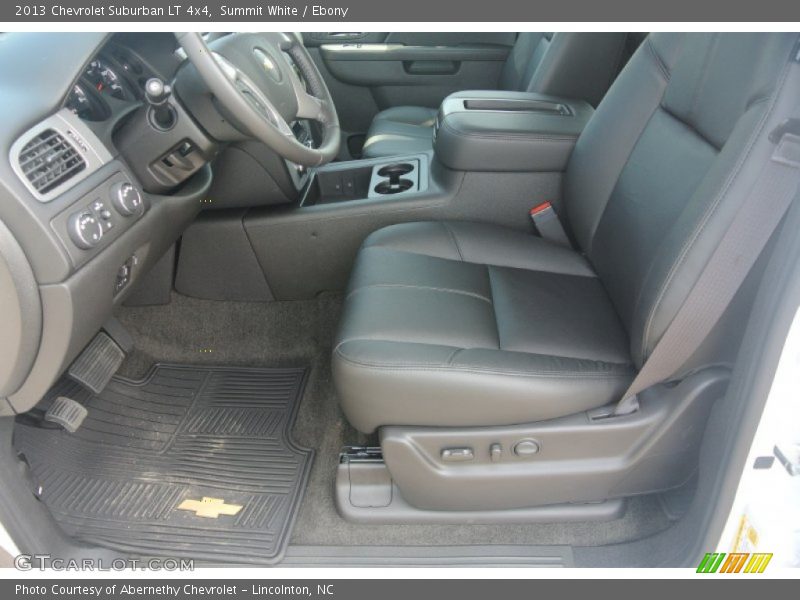 Summit White / Ebony 2013 Chevrolet Suburban LT 4x4