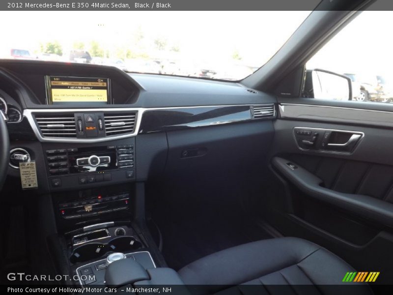 Black / Black 2012 Mercedes-Benz E 350 4Matic Sedan