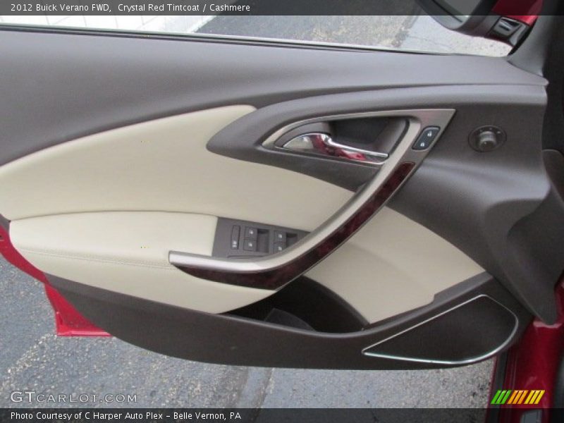 Crystal Red Tintcoat / Cashmere 2012 Buick Verano FWD