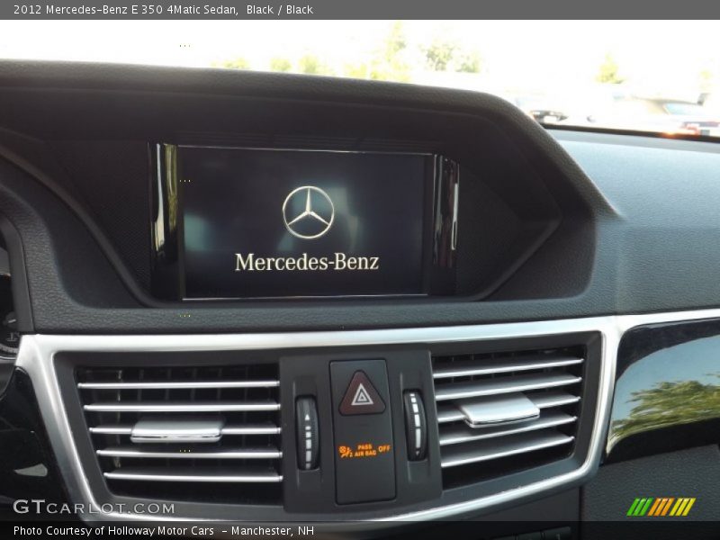 Black / Black 2012 Mercedes-Benz E 350 4Matic Sedan