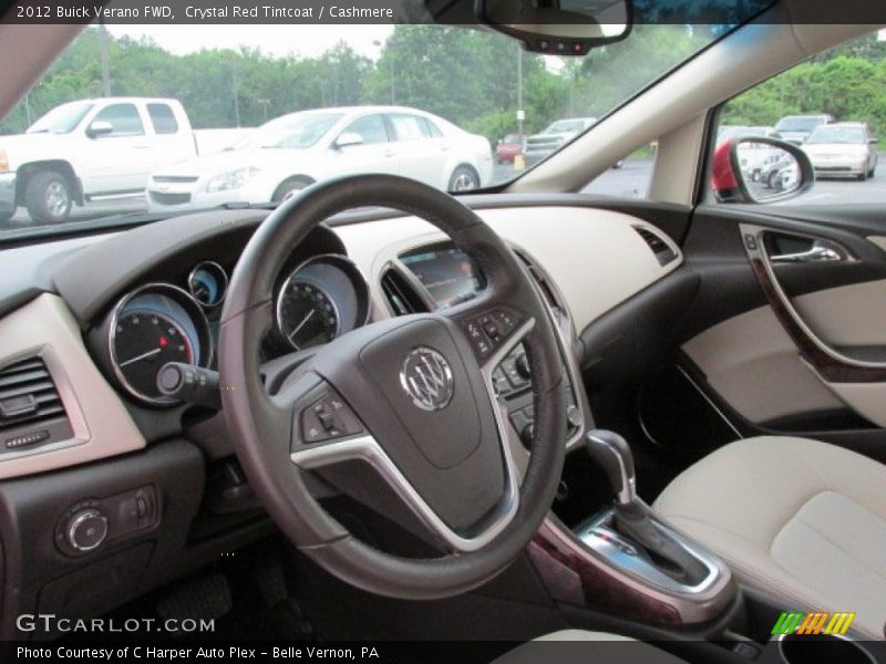 Crystal Red Tintcoat / Cashmere 2012 Buick Verano FWD