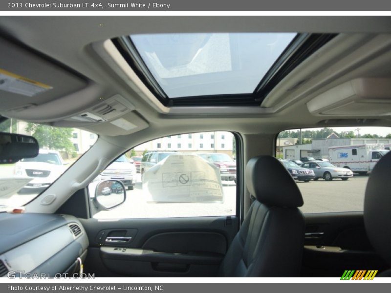 Summit White / Ebony 2013 Chevrolet Suburban LT 4x4