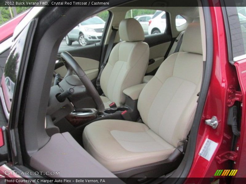 Crystal Red Tintcoat / Cashmere 2012 Buick Verano FWD