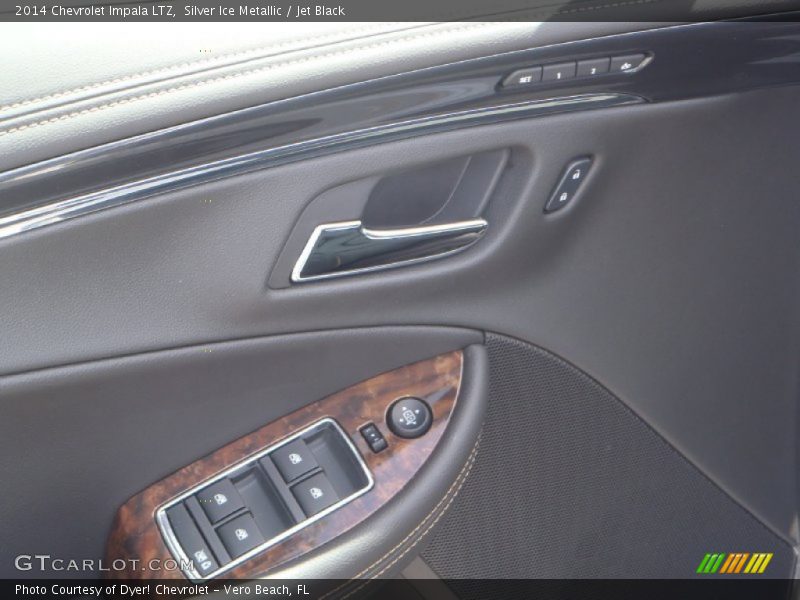 Silver Ice Metallic / Jet Black 2014 Chevrolet Impala LTZ
