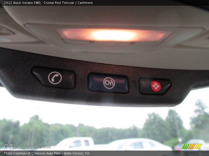 Crystal Red Tintcoat / Cashmere 2012 Buick Verano FWD