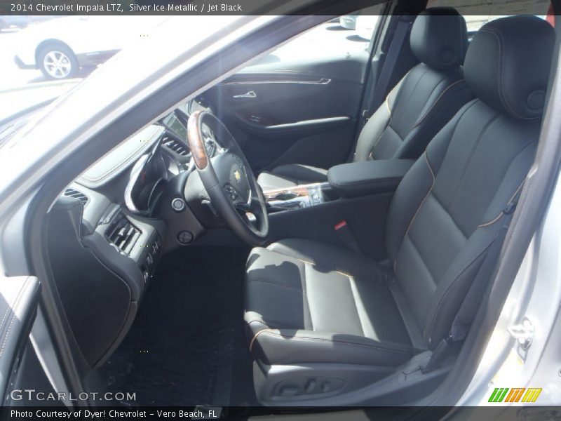 Silver Ice Metallic / Jet Black 2014 Chevrolet Impala LTZ