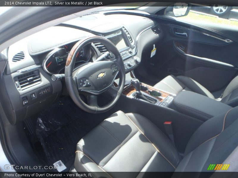 Silver Ice Metallic / Jet Black 2014 Chevrolet Impala LTZ
