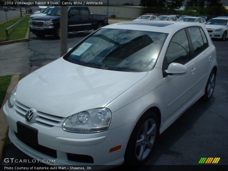 Candy White / Anthracite 2009 Volkswagen Rabbit 4 Door