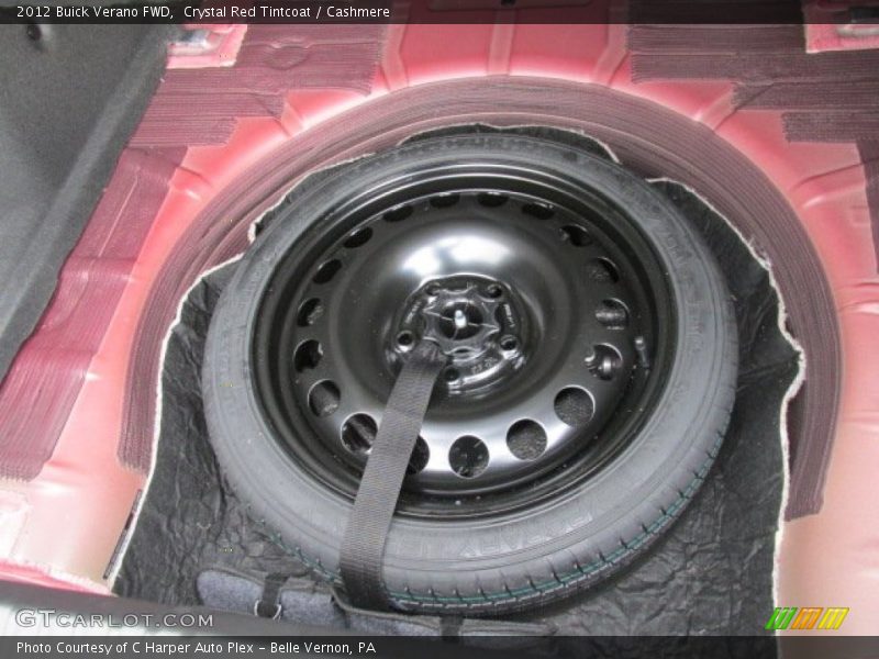 Crystal Red Tintcoat / Cashmere 2012 Buick Verano FWD
