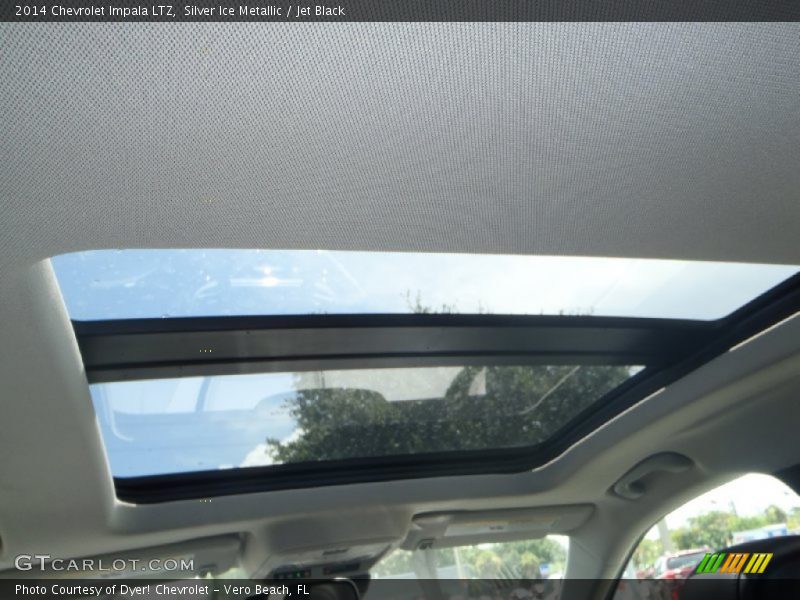 Silver Ice Metallic / Jet Black 2014 Chevrolet Impala LTZ