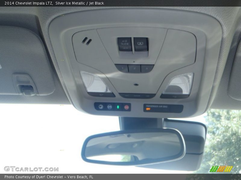 Silver Ice Metallic / Jet Black 2014 Chevrolet Impala LTZ