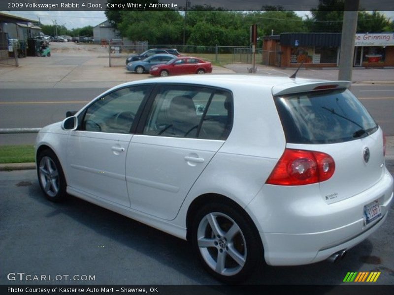 Candy White / Anthracite 2009 Volkswagen Rabbit 4 Door