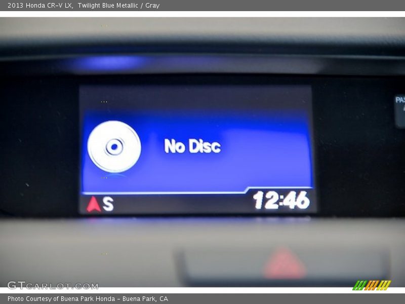Twilight Blue Metallic / Gray 2013 Honda CR-V LX
