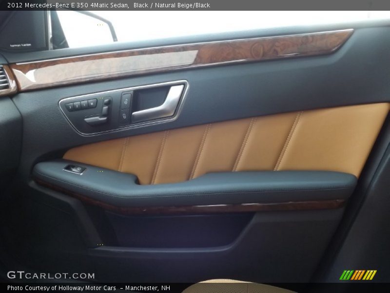 Black / Natural Beige/Black 2012 Mercedes-Benz E 350 4Matic Sedan