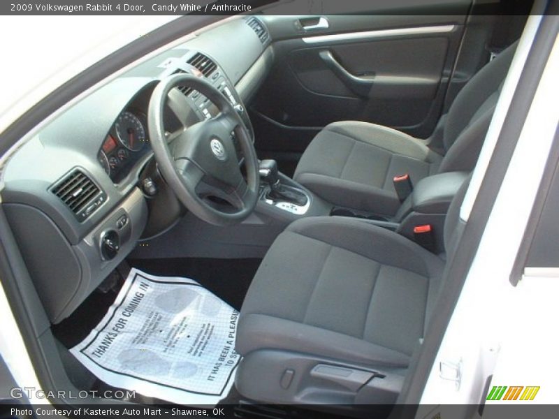 Candy White / Anthracite 2009 Volkswagen Rabbit 4 Door