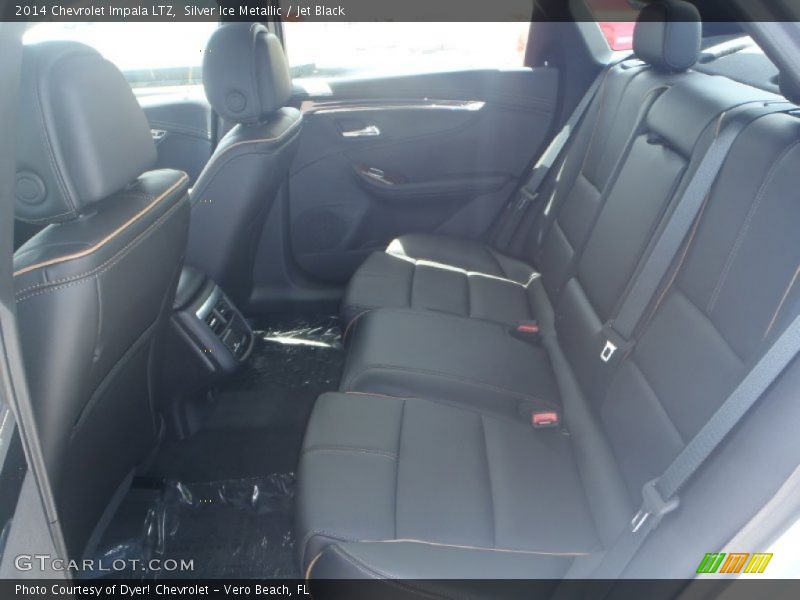 Silver Ice Metallic / Jet Black 2014 Chevrolet Impala LTZ