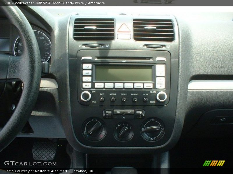 Candy White / Anthracite 2009 Volkswagen Rabbit 4 Door
