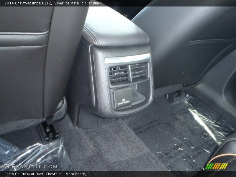 Silver Ice Metallic / Jet Black 2014 Chevrolet Impala LTZ