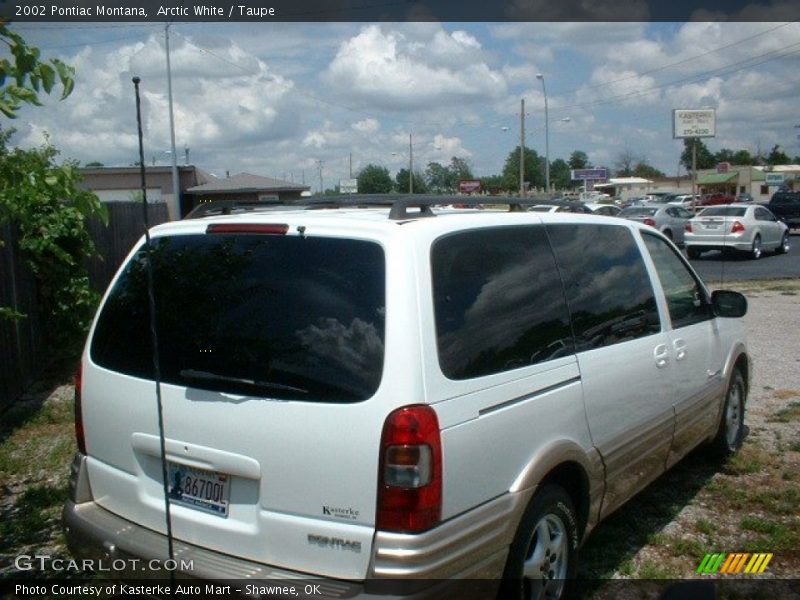 Arctic White / Taupe 2002 Pontiac Montana