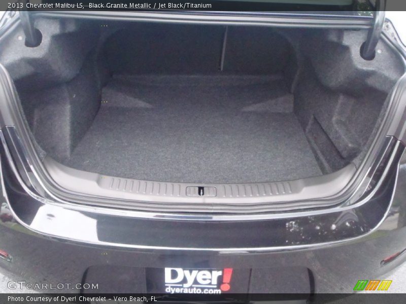 Black Granite Metallic / Jet Black/Titanium 2013 Chevrolet Malibu LS