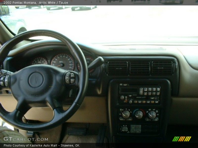 Arctic White / Taupe 2002 Pontiac Montana