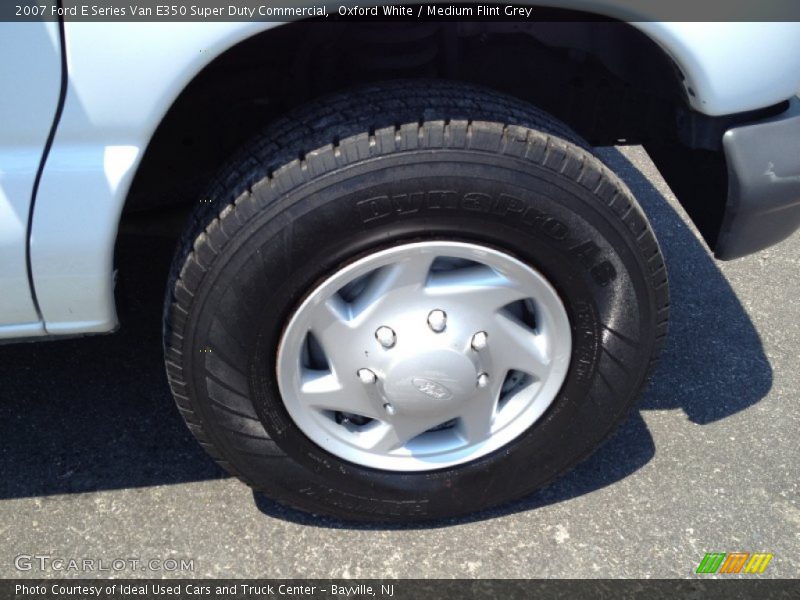 Oxford White / Medium Flint Grey 2007 Ford E Series Van E350 Super Duty Commercial