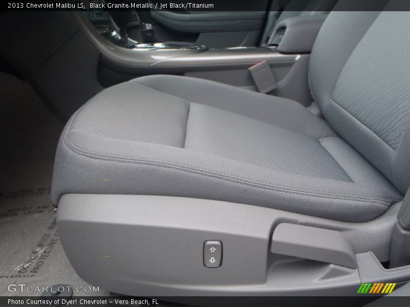 Black Granite Metallic / Jet Black/Titanium 2013 Chevrolet Malibu LS