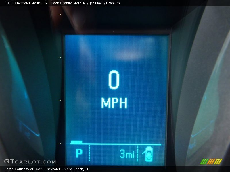 Black Granite Metallic / Jet Black/Titanium 2013 Chevrolet Malibu LS