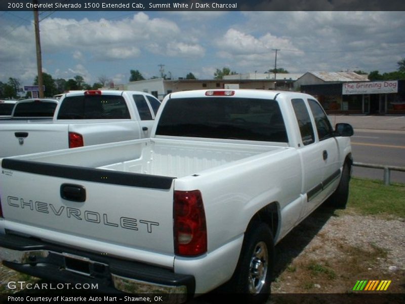 Summit White / Dark Charcoal 2003 Chevrolet Silverado 1500 Extended Cab