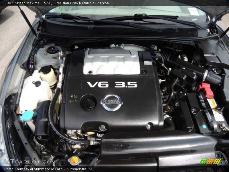 Precision Gray Metallic / Charcoal 2007 Nissan Maxima 3.5 SL