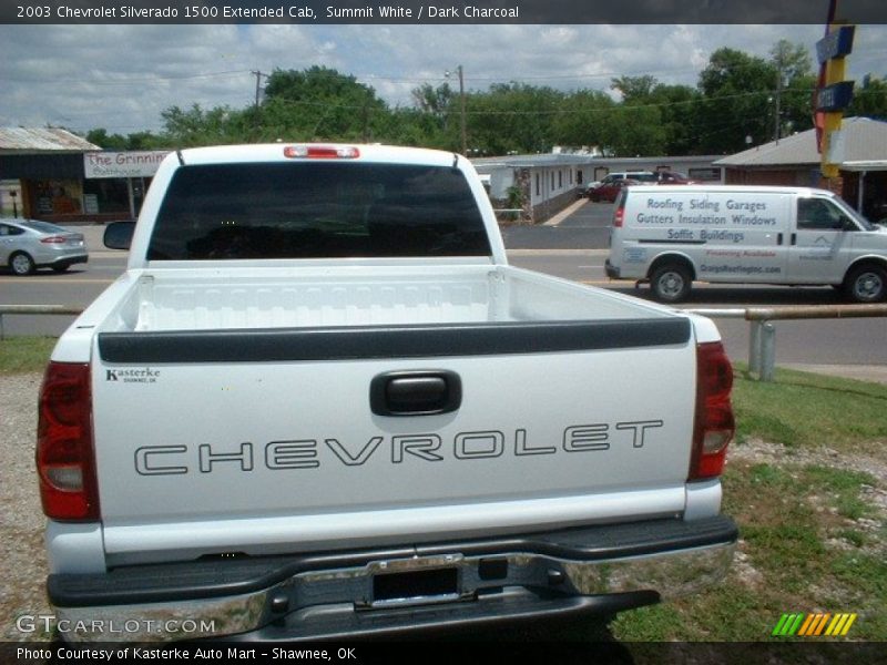 Summit White / Dark Charcoal 2003 Chevrolet Silverado 1500 Extended Cab