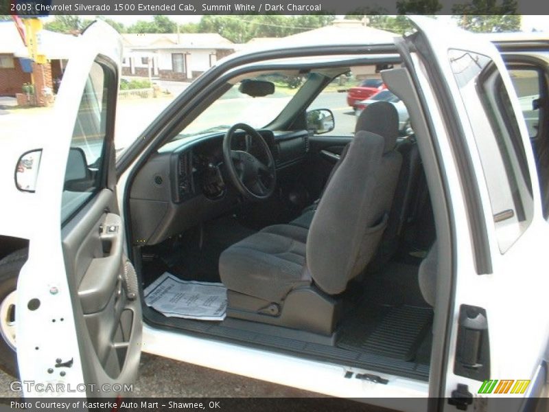 Summit White / Dark Charcoal 2003 Chevrolet Silverado 1500 Extended Cab