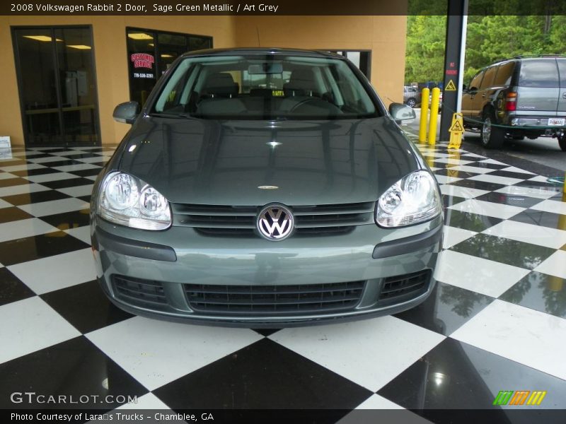 Sage Green Metallic / Art Grey 2008 Volkswagen Rabbit 2 Door