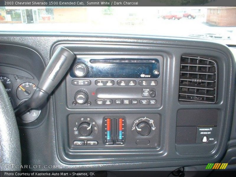 Summit White / Dark Charcoal 2003 Chevrolet Silverado 1500 Extended Cab