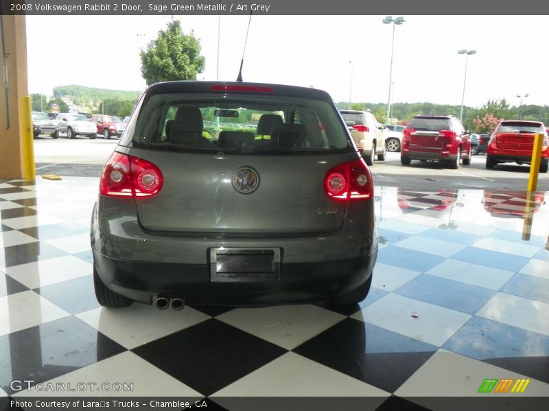 Sage Green Metallic / Art Grey 2008 Volkswagen Rabbit 2 Door