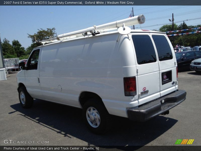 Oxford White / Medium Flint Grey 2007 Ford E Series Van E350 Super Duty Commercial