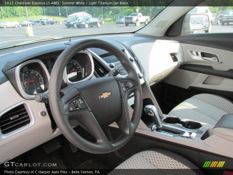 Summit White / Light Titanium/Jet Black 2012 Chevrolet Equinox LS AWD