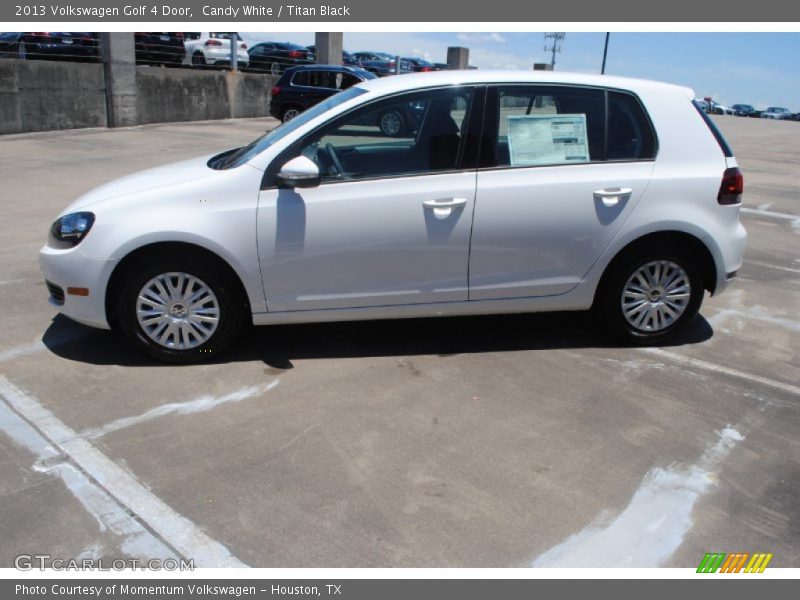 Candy White / Titan Black 2013 Volkswagen Golf 4 Door